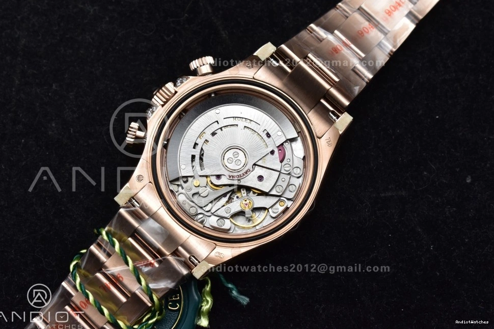 776 Bracelet SH Dial 1:1 Diamonds on Daytona RG Durable 116595RBOW Best Edition Black ZF Rainbow 0520